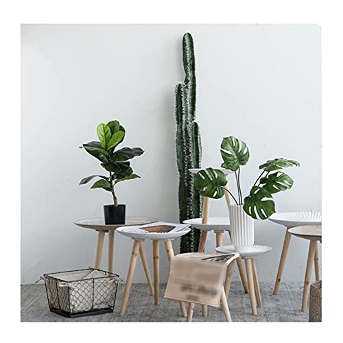 Runder Bistrotisch, kleiner runder Tisch, Kneipentisch für Zuhause und Büro, kleiner runder Beistelltisch (Farbe: Weiß, Größe: 1) (Weiß 1) von wsdhswhdhsdsds
