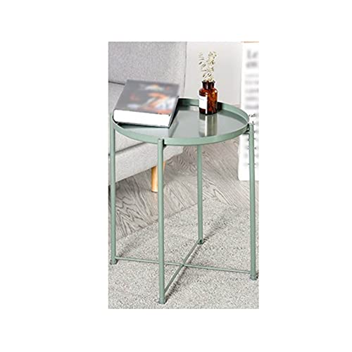 Runder Bistrotisch, kleiner runder Tisch, Kneipentisch für Zuhause und Büro, runder Tisch (Farbe: Grün, Größe: 1) (Grün 1) von wsdhswhdhsdsds
