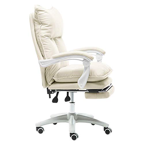 Renovierung Haus Computer Bürostuhl PU-Leder Computer Gaming Stuhl Anker Live Chair Boss Büro Computer Stuhl mit Fußstütze Nylon Fuß Beige Renovierung Haus Computer Bürostuhl PU-Leder Computer Gaming Stuhl Anker Live Chair Boss Büro Computer Stuhl mit Fußstütze Nylon Fuß Beige von wsdswdsfedscsfbrgdf