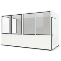 wsm® Raumsystem MULTIROOM für den Innenbereich, Grundfläche 10,40 m², ohne Elektropaket von wsm®