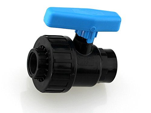 PE Rohr PP Kugelhahn IG-IG 2" Fitting Ausführung Uni PN 16 DVGW von wt-discount