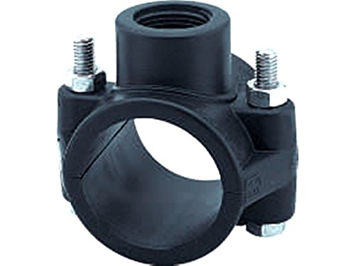 PP Anbohrschelle PE Rohr Ø25x3/4" mit 2 Schrauben PP Anbohrschelle PE Rohr Ø25x3/4" mit 2 Schrauben von wt-discount