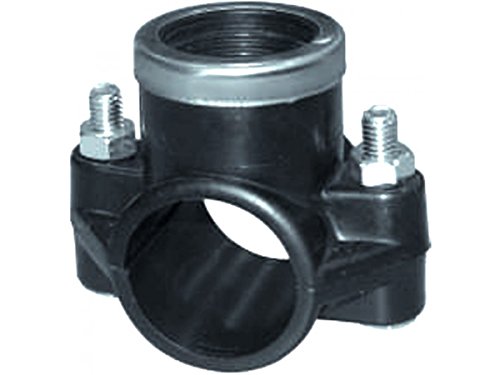 PP Anbohrschelle mit Verstärkung PE Rohr Ø32x1" mit 2 Schrauben PP Anbohrschelle mit Verstärkung PE Rohr Ø32x1" mit 2 Schrauben von wt-discount