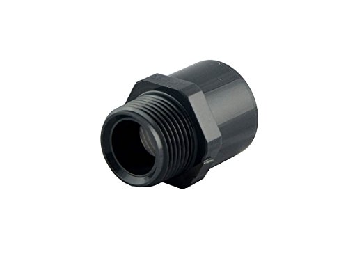 PVC Adapter reduziert AG-IG 1 x 3/4", Profi-Qualität von wt-discount