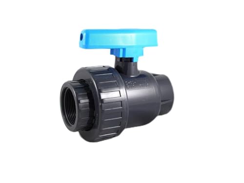 PVC Kugelhahn IG-Klebemuffe (als Uniblock) 1 1/4" x 40 mm, Profi-Qualität von wt-discount