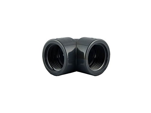 PVC-Winkel 90° mit IG 1/2" beidseitig IG, Profi-Qualität PVC-Winkel 90° mit IG 1/2" beidseitig IG, Profi-Qualität von wt-discount
