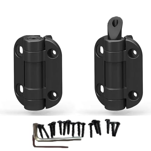 wueiooskj 2 Stück selbstausrichtende Pool Hardware für den Außenbereich, aus Metall und Holz, für verschiedene 2 Stück/Set schwere Scharniere für Tore wueiooskj 2 Stück selbstausrichtende Pool Hardware für den Außenbereich, aus Metall und Holz, für verschiedene 2 Stück/Set schwere Scharniere für Tore von wueiooskj