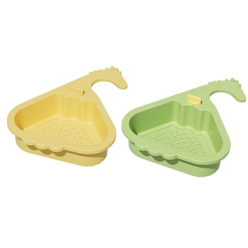 wueiooskj 2 paket/los Waschbecken, Dreieck Ablauf Korb, Obst Lagerung Frische Waschbecken Drainage Filter Lebensmittel Fach für Lebensmittel, Obst, gelb+grün wueiooskj 2 paket/los Waschbecken, Dreieck Ablauf Korb, Obst Lagerung Frische Waschbecken Drainage Filter Lebensmittel Fach für Lebensmittel, Obst, gelb+grün von wueiooskj