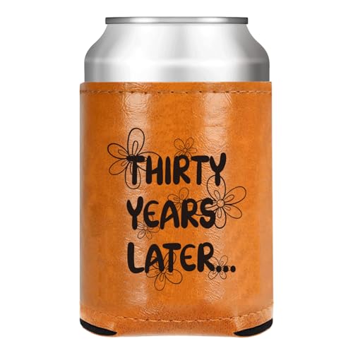 Lustiger Leder-Dosenkühler zum 30. Geburtstag für Männer, mit "Thirty Years Later"-Design, Ruhestandsgeschenk, Ehemann-Geschenk, Chef-Tag, Weihnachten, Geburtstag, Urlaub oder Jahrestagsgeschenk Lustiger Leder-Dosenkühler zum 30. Geburtstag für Männer, mit "Thirty Years Later"-Design, Ruhestandsgeschenk, Ehemann-Geschenk, Chef-Tag, Weihnachten, Geburtstag, Urlaub oder Jahrestagsgeschenk von wuguimeii