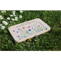 Frühstücksbrettchen Blumen, Personalisiertes Frühstücksbrett, Geschenk Für Oma, Muttertag, Holzbrett Mit Namen, Mutter von wunderhaftig