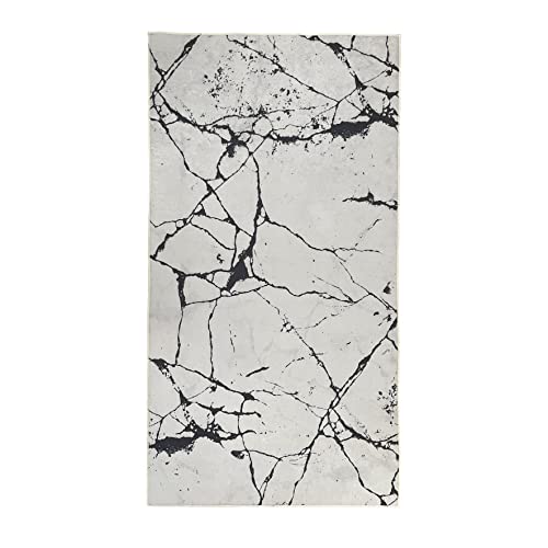 wunderlin Bedo Collection Läufer Flur Teppich waschbar Modernes Design Wertvoll Verwendung Für Teppichlaeufer und Küchenläufer Nützlich Küchenteppich Boho Muster (B15001, 80x150) von wunderlin