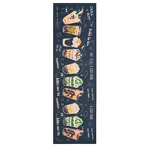 wunderlin Läufer Flur Teppich Küche Collection Waschbarer Modernes Design, Wertvoll Verwenden Für Teppichlaeufer, rutschfest und Küchenläufer | Nützlich Küchenteppich Waschbar (Bubble Tea, 60x200) wunderlin Läufer Flur Teppich Küche Collection Waschbarer Modernes Design, Wertvoll Verwenden Für Teppichlaeufer, rutschfest und Küchenläufer | Nützlich Küchenteppich Waschbar (Bubble Tea, 60x200) von wunderlin