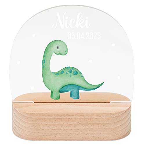 wunderwunsch - Personalisiertes Nachtlicht für Babys - Individuelle Nachttischlampe für Kinder - Personalisierte Geschenke Kinder - Babygeschenk - Geschenk zur Geburt von wunderwunsch