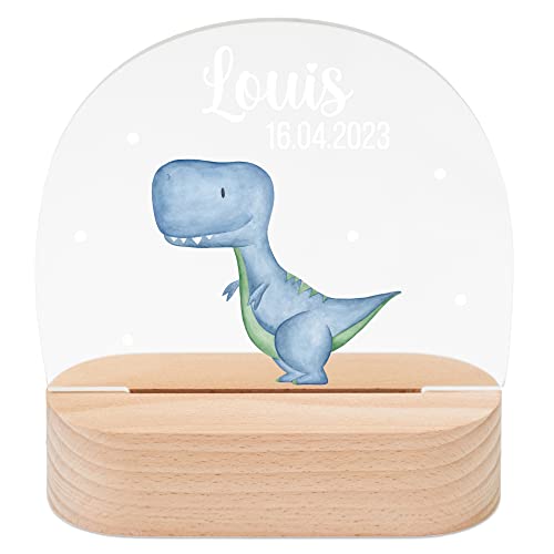 wunderwunsch - Personalisiertes Nachtlicht für Babys - Individuelle Nachttischlampe für Kinder - Personalisierte Geschenke Kinder - Babygeschenk - Geschenk zur Geburt von wunderwunsch