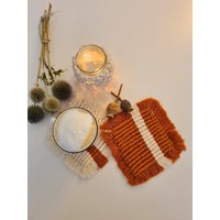 Makramee-Untersetzer Geschenk Boho Makramee Weihnachtsgeschenk Makramee-Untersetzer Geschenk Boho Makramee Weihnachtsgeschenk von wupperknoten