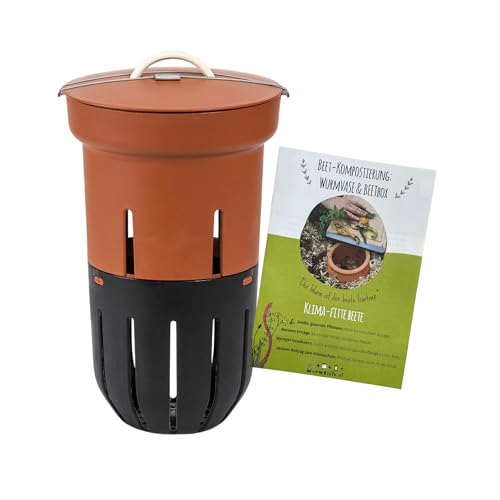 Beetkomposter Wurmvase XL (12 Liter) - Wurmkomposter zum Eingraben in Hochbeet oder Garten von wurmkiste.at