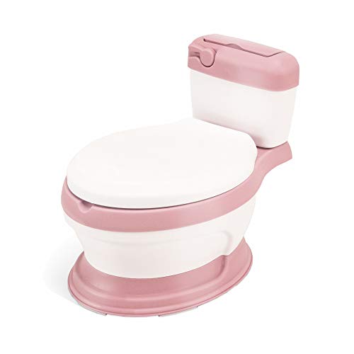wuuhoo® Kinder Töpfchen Potty - Kinderklo mit herausnehmbarem Behälter, Babytöpfchen, Toilettentrainer für Babys und Kleinkinder ab 2 Jahren rosa von wuuhoo