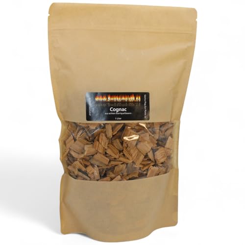 www.Smokerholz24.de BBQ Plag Räucherchips Cognac, 1 Liter sortenreine Chips aus echtem Cognacfass-Holz – für weiche, süß-würzige Raucharomen beim Grillen & Smoken www.Smokerholz24.de BBQ Plag Räucherchips Cognac, 1 Liter sortenreine Chips aus echtem Cognacfass-Holz – für weiche, süß-würzige Raucharomen beim Grillen & Smoken von www.Smokerholz24.de BBQ Plag