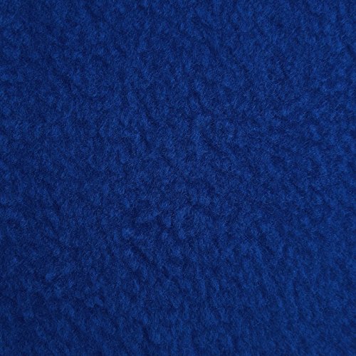 Thermo Fleece - Anti Pilling Microfleece, schnelltrocknend & atmungsaktiv, kuschelig warm - Meterware (royalblau) von Aktivstoffe