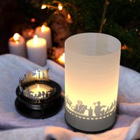 Advent Premium Geschenkbox - Silhouette Motivkerze Mit Wunderschönem Schattenspiel Für Besinnliche Vorweihnachtszeit Perfektes Geschenk Advent Premium Geschenkbox - Silhouette Motivkerze Mit Wunderschönem Schattenspiel Für Besinnliche Vorweihnachtszeit Perfektes Geschenk von www13grammcom