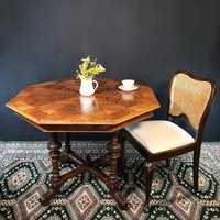 Cafétisch Mit Sternfurnier von wwwlabelleepoquede