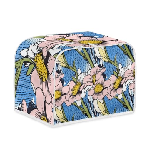 Toaster Abdeckung Blau Grün Robustes Canvas, reißfest wasserabweisend, langlebig und kratzschützend – Passt zu 4-Scheiben und 2-Scheiben Toastern Modellen, verteidigt gegen tägliche Abnutzung Toaster Abdeckung Blau Grün Robustes Canvas, reißfest wasserabweisend, langlebig und kratzschützend – Passt zu 4-Scheiben und 2-Scheiben Toastern Modellen, verteidigt gegen tägliche Abnutzung von wxlmom