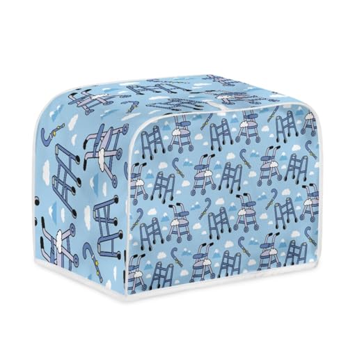 Toaster Abdeckung Blauer Stuhl Robustes Canvas, reißfest wasserabweisend, langlebig und kratzschützend – Passt zu 4-Scheiben und 2-Scheiben Toastern Modellen, verteidigt gegen tägliche Abnutzung Toaster Abdeckung Blauer Stuhl Robustes Canvas, reißfest wasserabweisend, langlebig und kratzschützend – Passt zu 4-Scheiben und 2-Scheiben Toastern Modellen, verteidigt gegen tägliche Abnutzung von wxlmom