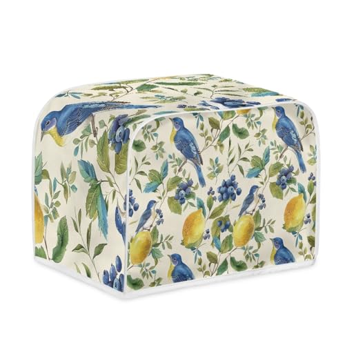 Toaster Abdeckung Blauer Vogel Polyester, leicht und knitterfrei,Langlebig leicht zu reinigen,Ideal für Küchentoaster mit 2 Scheiben,schützt das Gerät vor Schmutz und Kratzern Toaster Abdeckung Blauer Vogel Polyester, leicht und knitterfrei,Langlebig leicht zu reinigen,Ideal für Küchentoaster mit 2 Scheiben,schützt das Gerät vor Schmutz und Kratzern von wxlmom