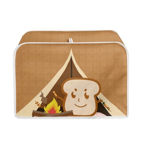 Toaster Abdeckung Braun Beige Robustes Canvas, reißfest wasserabweisend, langlebig und kratzschützend – Passt zu 4-Scheiben und 2-Scheiben Toastern Modellen, verteidigt gegen tägliche Abnutzung Toaster Abdeckung Braun Beige Robustes Canvas, reißfest wasserabweisend, langlebig und kratzschützend – Passt zu 4-Scheiben und 2-Scheiben Toastern Modellen, verteidigt gegen tägliche Abnutzung von wxlmom