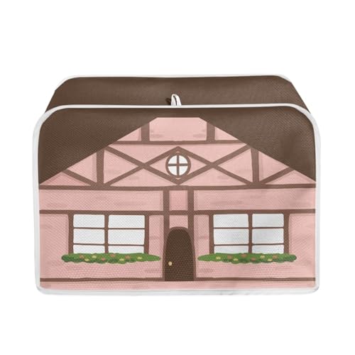 Toaster Abdeckung Braun Rosa Robustes Canvas, reißfest wasserabweisend, langlebig und kratzschützend – Passt zu 4-Scheiben und 2-Scheiben Toastern Modellen, verteidigt gegen tägliche Abnutzung Toaster Abdeckung Braun Rosa Robustes Canvas, reißfest wasserabweisend, langlebig und kratzschützend – Passt zu 4-Scheiben und 2-Scheiben Toastern Modellen, verteidigt gegen tägliche Abnutzung von wxlmom