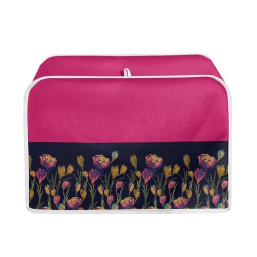 Toaster Abdeckung Gelb Rosa Polyester, leicht und knitterfrei,Langlebig leicht zu reinigen,Ideal für Küchentoaster mit 2 Scheiben,schützt das Gerät vor Schmutz und Kratzern Toaster Abdeckung Gelb Rosa Polyester, leicht und knitterfrei,Langlebig leicht zu reinigen,Ideal für Küchentoaster mit 2 Scheiben,schützt das Gerät vor Schmutz und Kratzern von wxlmom