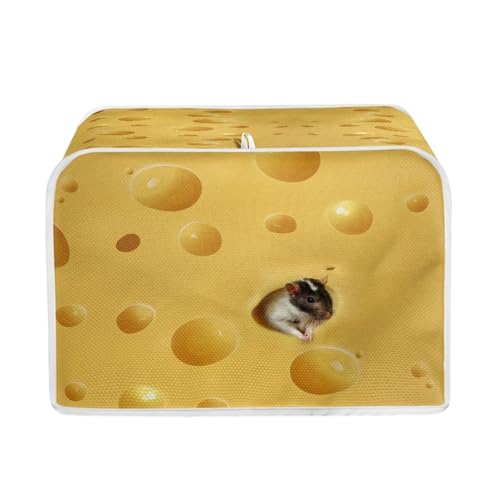 Toaster Abdeckung Gelbe Ratte Robustes Canvas, reißfest wasserabweisend, langlebig und kratzschützend – Passt zu 4-Scheiben und 2-Scheiben Toastern Modellen, verteidigt gegen tägliche Abnutzung Toaster Abdeckung Gelbe Ratte Robustes Canvas, reißfest wasserabweisend, langlebig und kratzschützend – Passt zu 4-Scheiben und 2-Scheiben Toastern Modellen, verteidigt gegen tägliche Abnutzung von wxlmom