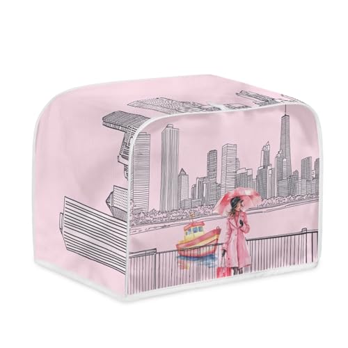 Toaster Abdeckung Hübsches Mädchen Robustes Canvas, reißfest wasserabweisend, langlebig und kratzschützend – Passt zu 4-Scheiben und 2-Scheiben Toastern Modellen, verteidigt gegen tägliche Abnutzung Toaster Abdeckung Hübsches Mädchen Robustes Canvas, reißfest wasserabweisend, langlebig und kratzschützend – Passt zu 4-Scheiben und 2-Scheiben Toastern Modellen, verteidigt gegen tägliche Abnutzung von wxlmom