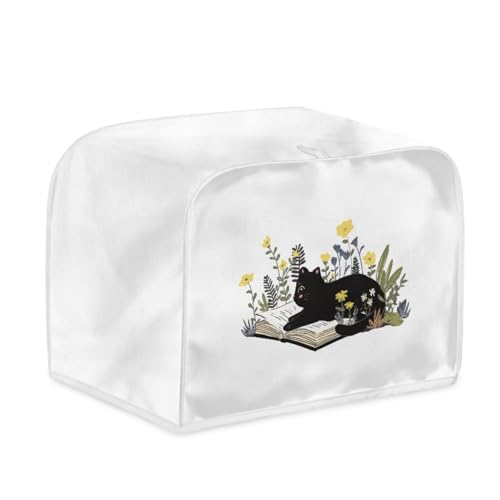 Toaster Abdeckung Katzenblume Robustes Canvas, reißfest wasserabweisend, langlebig und kratzschützend – Passt zu 4-Scheiben und 2-Scheiben Toastern Modellen, verteidigt gegen tägliche Abnutzung Toaster Abdeckung Katzenblume Robustes Canvas, reißfest wasserabweisend, langlebig und kratzschützend – Passt zu 4-Scheiben und 2-Scheiben Toastern Modellen, verteidigt gegen tägliche Abnutzung von wxlmom
