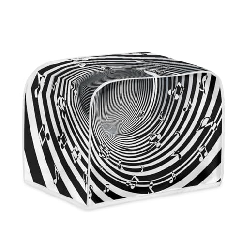 Toaster Abdeckung Schwarz Und Weiß Robustes Canvas, reißfest wasserabweisend, langlebig und kratzschützend – Passt zu 4-Scheiben und 2-Scheiben Toastern Modellen, verteidigt gegen tägliche Abnutzung Toaster Abdeckung Schwarz Und Weiß Robustes Canvas, reißfest wasserabweisend, langlebig und kratzschützend – Passt zu 4-Scheiben und 2-Scheiben Toastern Modellen, verteidigt gegen tägliche Abnutzung von wxlmom