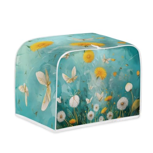 Toaster Abdeckung Weiße Blume Polyester, leicht und knitterfrei,Langlebig leicht zu reinigen,Ideal für Küchentoaster mit 2 Scheiben,schützt das Gerät vor Schmutz und Kratzern Toaster Abdeckung Weiße Blume Polyester, leicht und knitterfrei,Langlebig leicht zu reinigen,Ideal für Küchentoaster mit 2 Scheiben,schützt das Gerät vor Schmutz und Kratzern von wxlmom