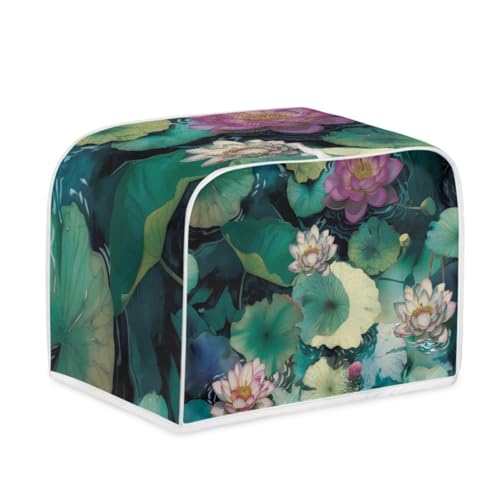 Toaster Abdeckung Weißer Lotus Robustes Canvas, reißfest wasserabweisend, langlebig und kratzschützend – Passt zu 4-Scheiben und 2-Scheiben Toastern Modellen, verteidigt gegen tägliche Abnutzung Toaster Abdeckung Weißer Lotus Robustes Canvas, reißfest wasserabweisend, langlebig und kratzschützend – Passt zu 4-Scheiben und 2-Scheiben Toastern Modellen, verteidigt gegen tägliche Abnutzung von wxlmom