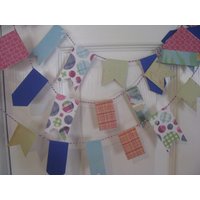 Zufällige Farbe Flagge Banner Home Decor/Party Geburtstag von wylddesign