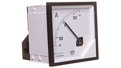 Analoges Amperemeter 72x72 N IP50 BB17 +/-150A/+-60mV Arbeitsposition C3 K=90 st. frei KJ MA17N BB17000000 von x