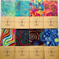 Bio-Bienenwachstuch Abstract Design Collection 35cm-15cm von xJBSTUDIOSx