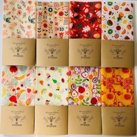 Bio-Bienenwachstuch Autumn Design Collection 35cm-15cm von xJBSTUDIOSx