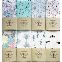 Bio-Bienenwachstuch Floral Mint Collection 35 cm - 15 von xJBSTUDIOSx