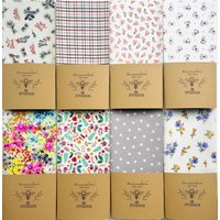 Bio-Bienenwachstuch Floral Pastel Collection 40 cm-15cm von xJBSTUDIOSx