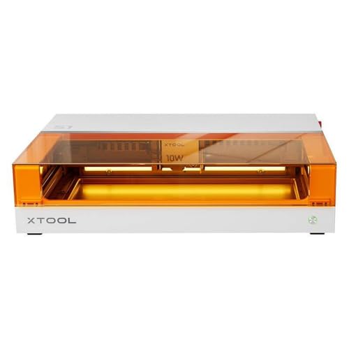 xTool 2-in-1 Laser Engraving Machine S1 40W All-in-One Kit (White) von xTool