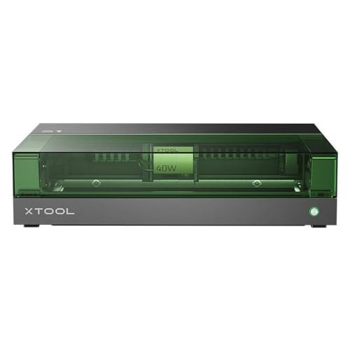 xTool 2-in-1 Laser Engraving Machine S1 40W Basic (Black) von xTool