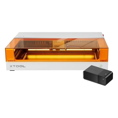 xTool 2-in-1 Laser Engraving Machine S1 40W Basic (White) von xTool