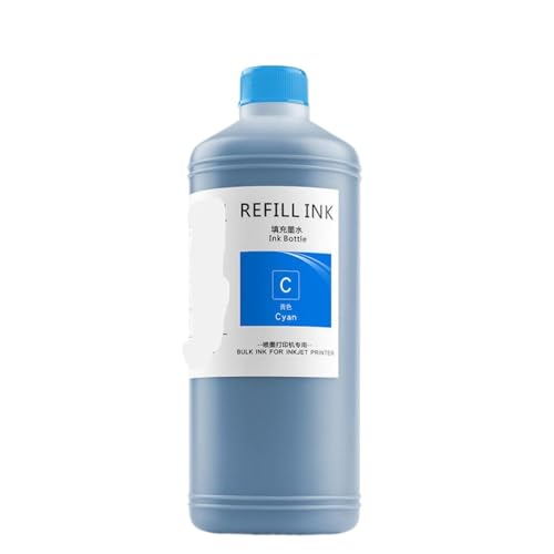 xajbtpq 1000 ml Sublimationstinte kompatibel mit Druckermodellen T3200 T5200 T7200 T3270 T5270 T7270 T3000 T5000 T7000 T3070 T5070 T7070(Cyan 1000ML) von xajbtpq