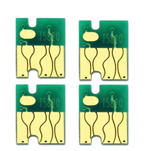 xajbtpq 2 4 PCS T5820 CHIP-Kompatible Wartungstank-Chip Kompatibel mit P800 SC-P800 P807 D700 D870 DX100 Drucker Abfalltank-Tankersatz(4PCS) von xajbtpq