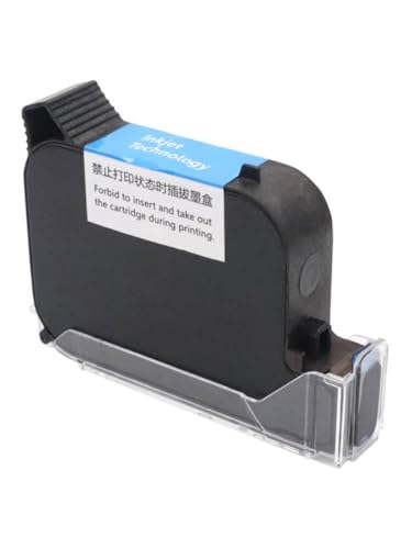 xajbtpq 2588 42ml schwarz rot blau grüner Tintenpatrone Universal Kompatibel mit Handheldintenkinosdrucker kompatibel mit 12,7 mm Druckhöhe Schnelle Trocknungstinkjet -Systeme(1 Green) von xajbtpq