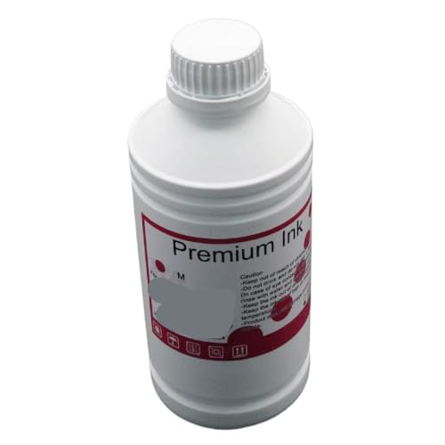 xajbtpq 4880 4900 7800 7880 9800 9880 Drucker kompatibel mit DX2 DX4 DX7 DX10 TX800 5113 4720 Printhead 500-1000ml DTG Tinte kompatible Textilbekleidung Tinte(1000ML-DTG Ink M) von xajbtpq